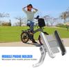 Motorcycle GPS Phone Holder Shockproof Universal Metal Bike Phone Holder Cycling Smartphone Bracket for Bike Motorcycle Scooter
