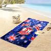 Sydney Roosters Pride Print Beach Towel, Large Soft Quick Dry Towel for Beach Camping Swimming
