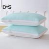 Summer Cool Pillow Washable 3D Texture Pillow with Mesh Border Breathable Cooling Pillow for Deep Sleep Home Bedroom Dormitory