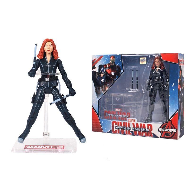 Figura Coleccionable de Superhéroe Marvel con Articulaciones Móviles y Base de 6.7 Pulgadas de Altura