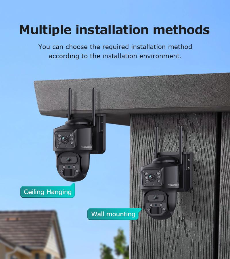 AOV Solar 4G Low-Power Camera with 24/7 Full-Color Night Vision & Extended Recording