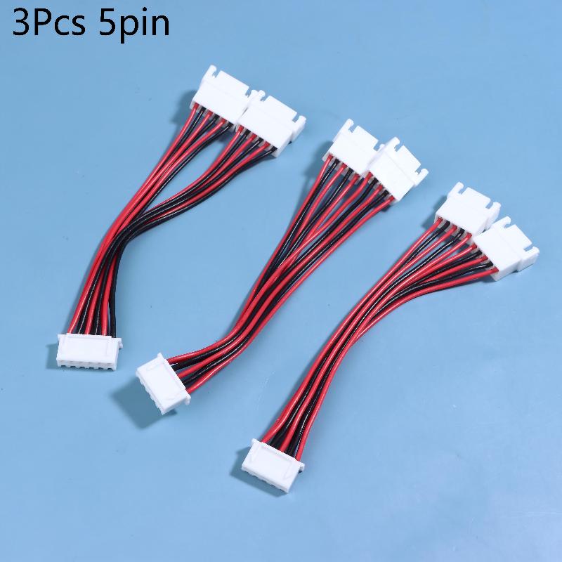 Xh2.54Mm Y-Splitter Cable Male To 2 Female Connector 26Awg Power Extension Cord 2/3/4/5/6 Pin Splitter Cable Adapter