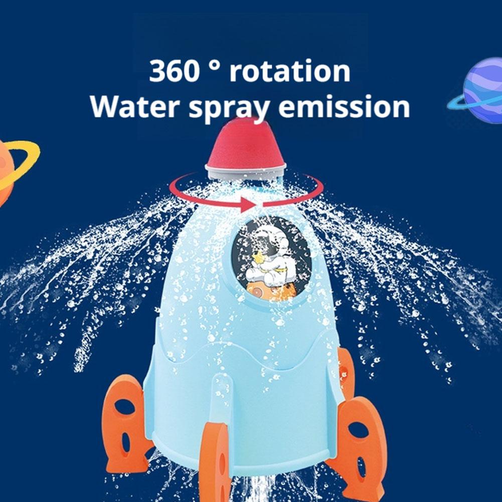 Rocket Launcher Toy Outdoor Water Sprinkler Garden Lawn Water Sprinkler Spray Garden Sprinkler Irrigation Rocket Toys