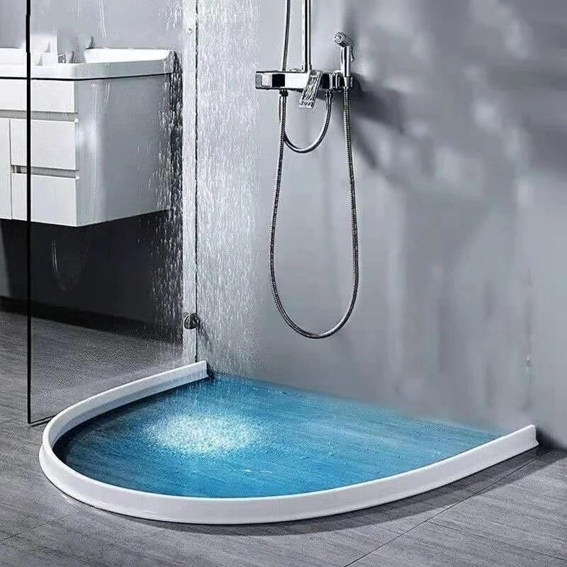 

1 шт. Уплотнительная лента для ванной и кухни, самоклеящаяся ПВХ-заглушка, которую можно сгибать, водонепроницаемая, сухая и влажная, разделительная