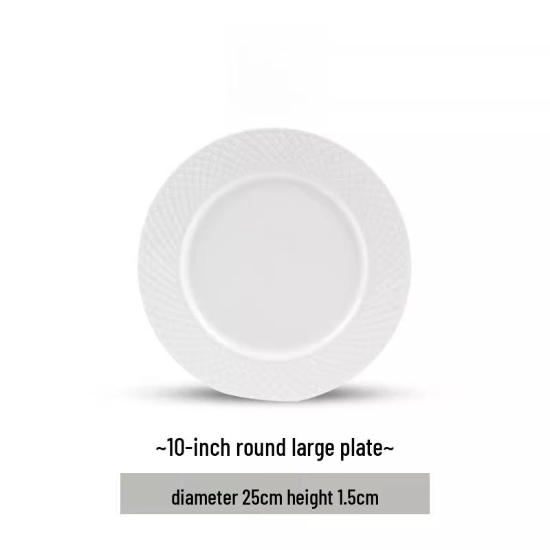 Mo De Lanka Pure White Ceramic Noodle Bowl