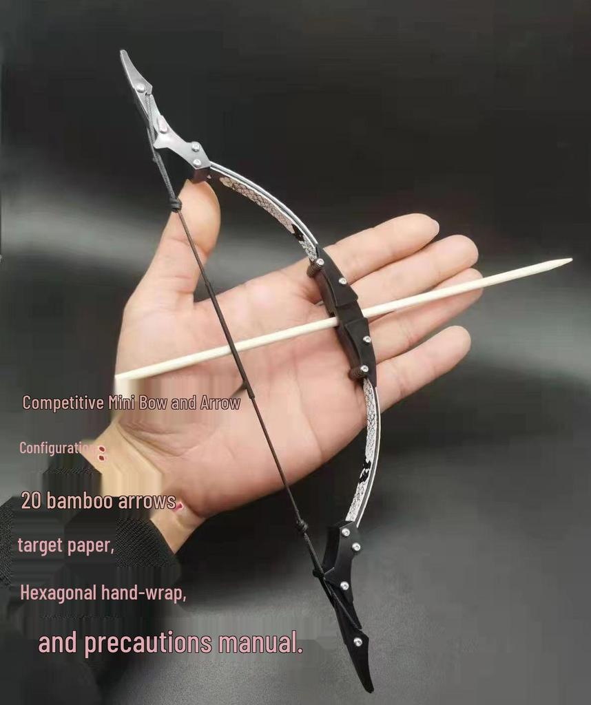 Mini kladkový luk pro halovou/venkovní terčovou střelbu a soutěže.