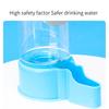 Water Bottle Drinker Clear Food Dispenser Container Set Mount In Cage