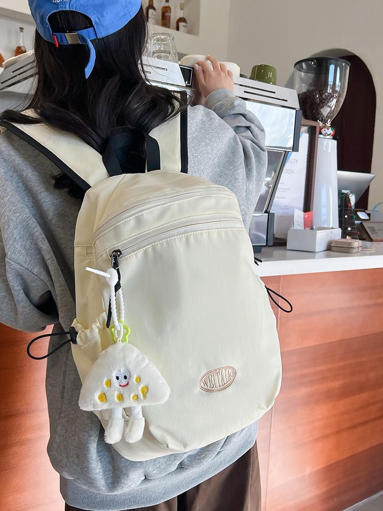 Stylish and simple backpack Student schoolbag New casual cycling backpack