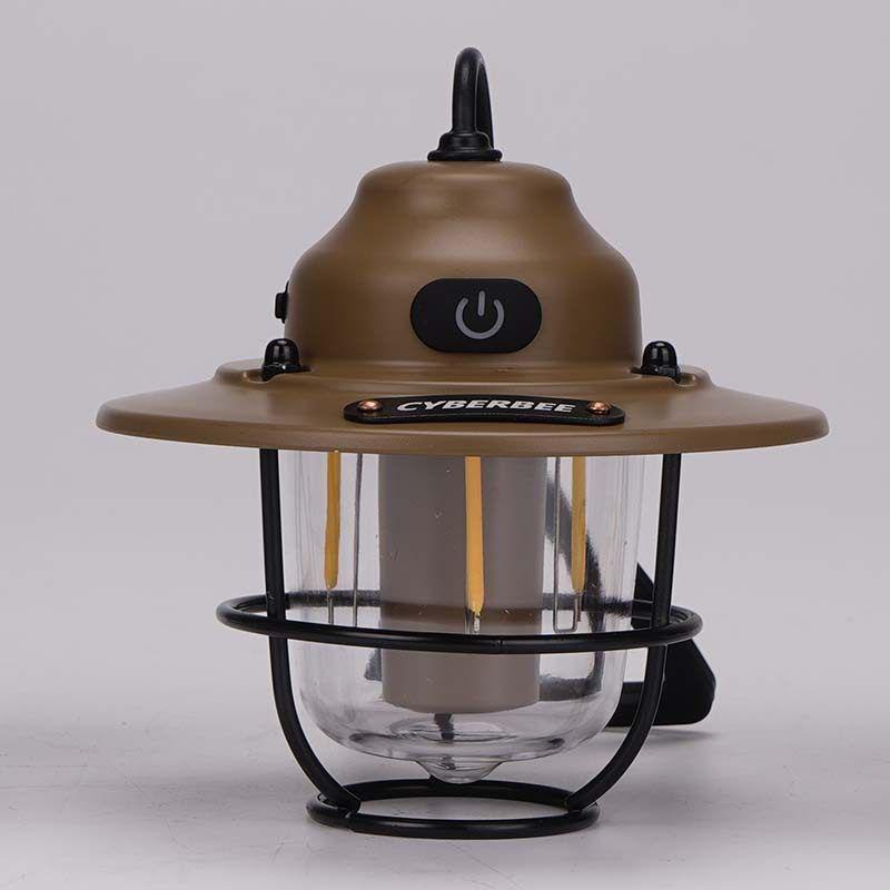 Outdoor Camping Light Pine Cone Lamp Pendant Light Long Battery Life Ambient Lighting Rechargeable