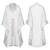 The Lord Of The Rings Saruman Cosplay Costume With Polyester Fabric For Halloween And Anime Role Play