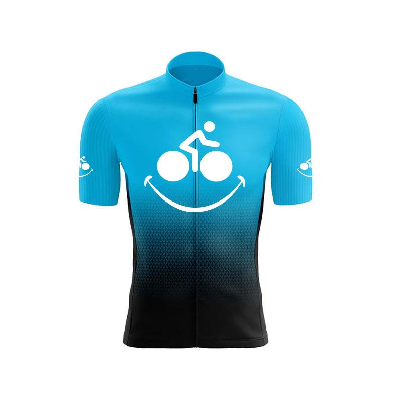 Lustiges Fahrradtrikot-Set Herren Kurzarm-Radbekleidung MTB-Fahrrad-Uniform Ropa Maillot Ciclismo Sommer-Rennradbekleidung