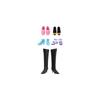 Takara Tomy Licca-chan LG-01 Dress-Up Shoes Set Pretend Play Toy for Ages 3 and Up