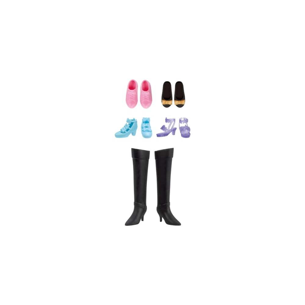 

Takara Tomy Licca-chan LG-01 Dress-Up Shoes Set Pretend Play Toy for Ages 3 and Up
