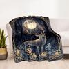 Deer Blanket Soft & Cozy Great for Office Livingroom Sofa All-Season Use Digital Print Perfect Gift for Relatives and Friends