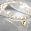 BONBEAU Dia charm point peanut beads Bracelet