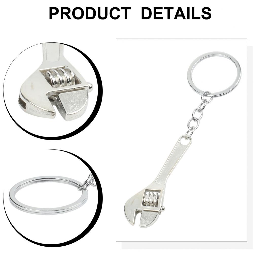 Wrench Spanner Key Chain Adjustable Wrench Attractive Appearance