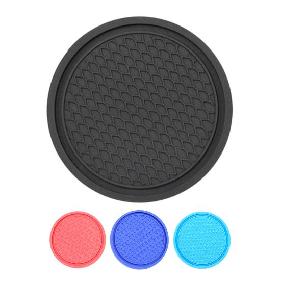 Wear-resistant Car Cup Pad Widely Use PVC Decorative Anti-slip Car Cup Holder Mat