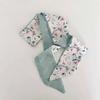 Headband Small Silk Scarf Floral Print Hairband Decorative Ribbon  Women Hair Accessory