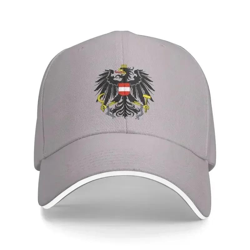 Personalized Coat Of Arms Of Austria Baseball Cap for Men Women Breathable Dad Hat Streetwear