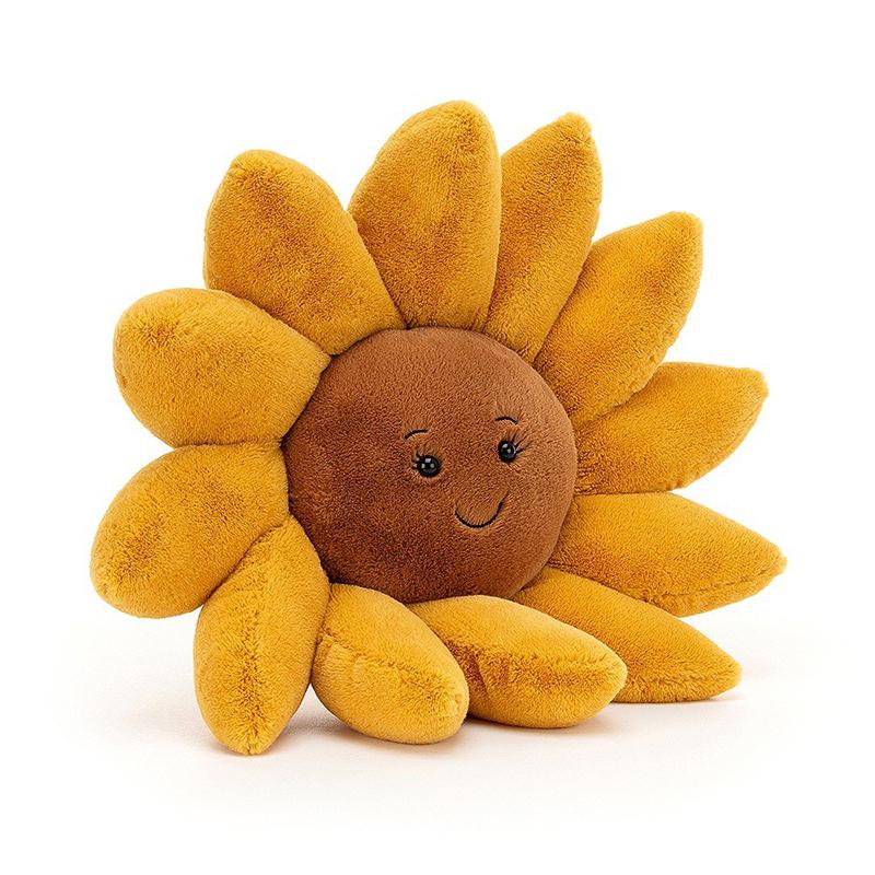 JELLYCAT Plant Series Fleury Sunflower Soothing Doll Plush Doll 39cm High