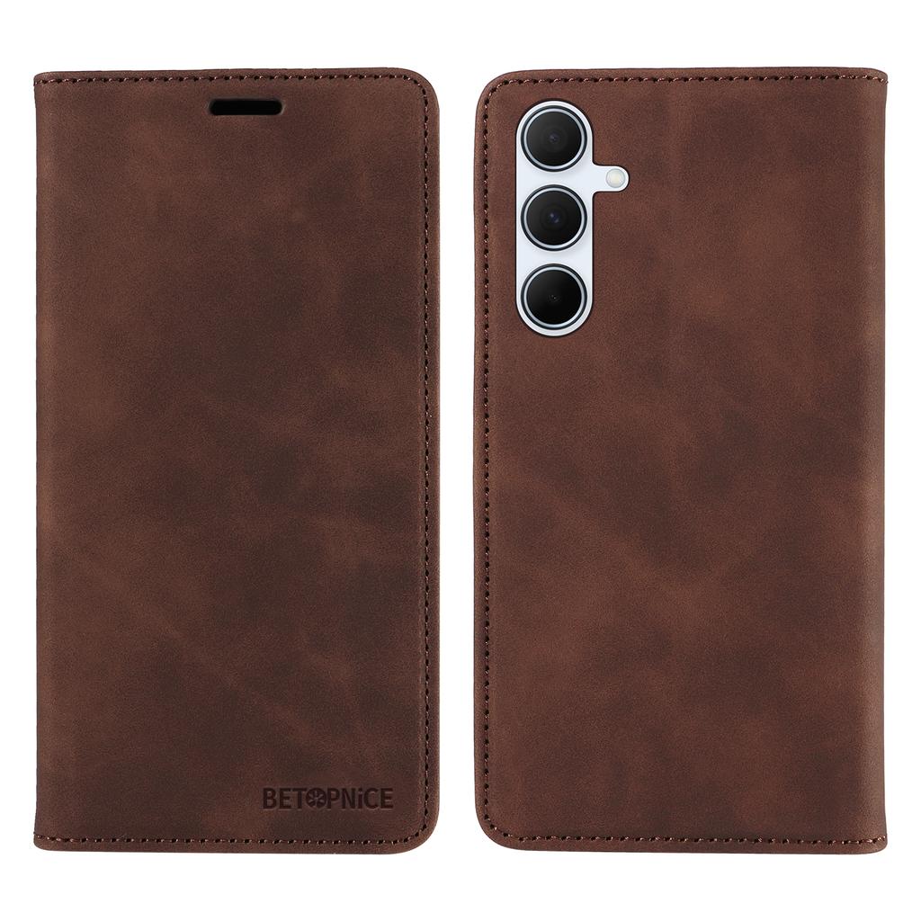 BETOPNICE 003 For Samsung Galaxy A56 5G Wallet Case Leather Phone Cover with Stand