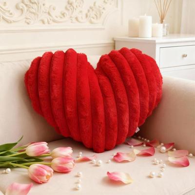 Heart Throw Pillow Stuffed Plush Toys Soft Cartoon Dolls Home Decor Comfortable Funny Gift Birthday Present Home Decor