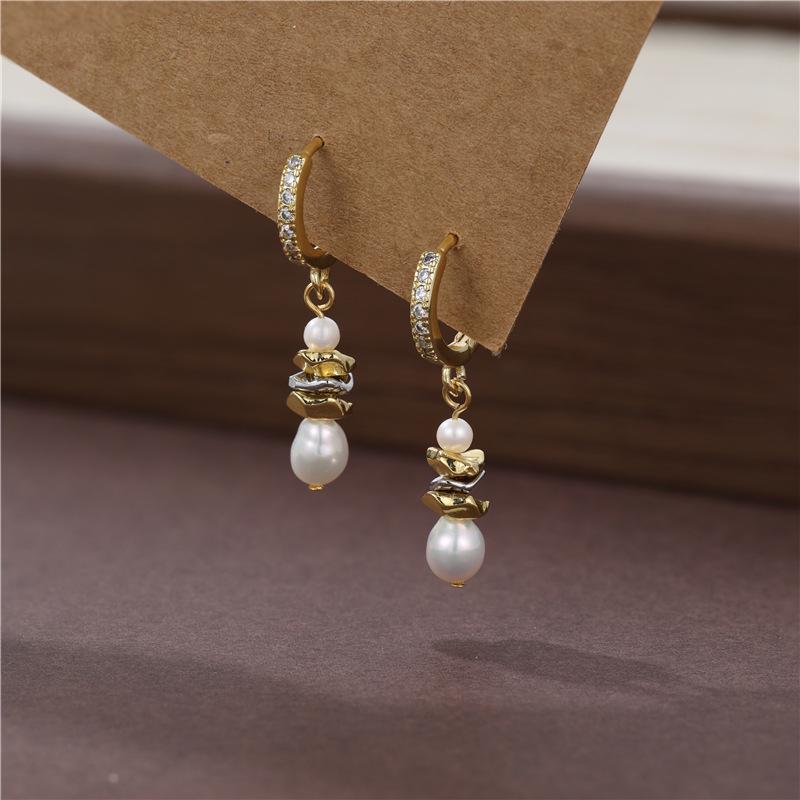 Arvaleff Baroque Pearl Tassel Earrings - Luxurious High-End Feel