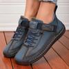 Stivali da Donna Mid Top per l'Estate Stile Britannico Retro Antiscivolo Scarpe da Lavoro Design alla Moda e Lussuoso Mocassini da Coppia