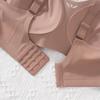 Ice silk seamless jelly underwear, thin small breasts, gathered without steel rings, integrated bra cover, anti-sagging, collection of secondary 