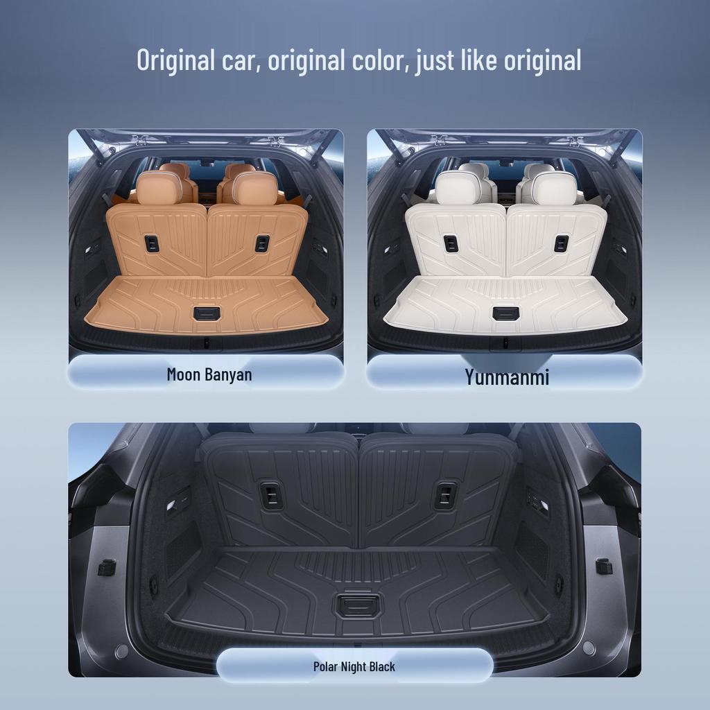 L90 Trunk Mat Full Coverage TPE Car Tail Box Mat