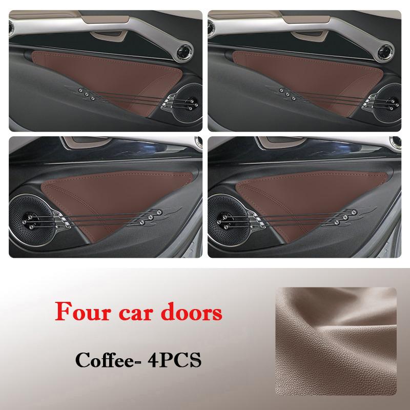 For BYD Yuan Plus 2026-2026 Car Door Slot Storage Box Leather Door Protective Cover Water Proof Barrel Interior Accessories
