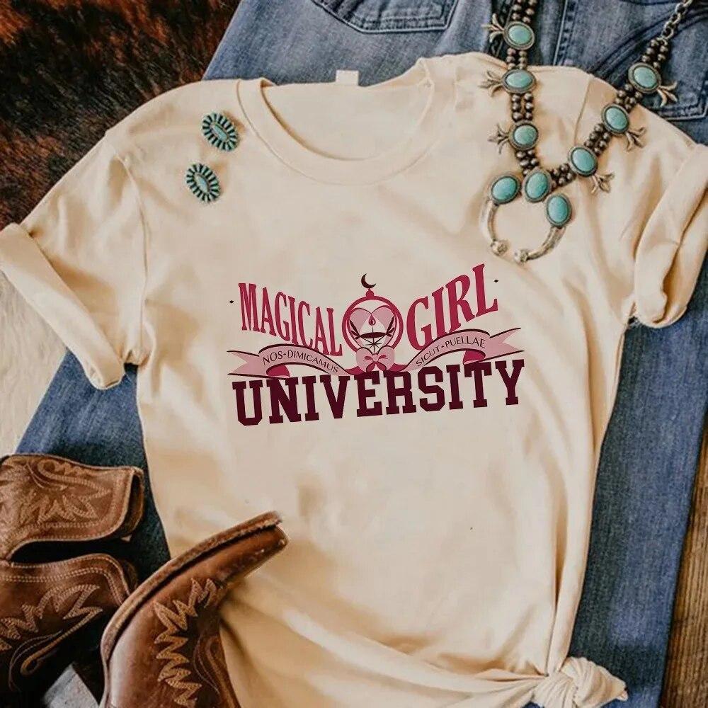 Puella Magi Madoka Magica Топ из 100% хлопка женская футболка уличная одежда с принтом — фото 13