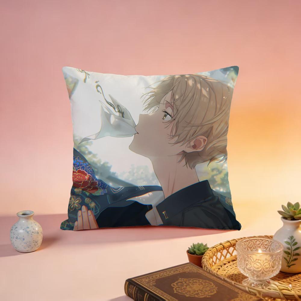 Trending NNatsumes Book of Friendsed Cushion Cover Premium SkinFriendly Pillow Case MultiPurpose for Home Office Travel