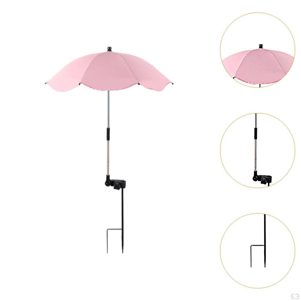Adjustable Garden Umbrella for Outdoor Plants, Sun Solution