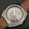 JAPAN VINTAGE RICOH R31 AUTOMATIC MENS BROWN COLOR DIAL WATCH A701924-5 R207-a701924