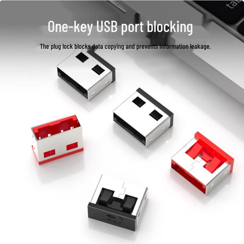 WeiZhiKong USB Port Blocker Security Lock Kit