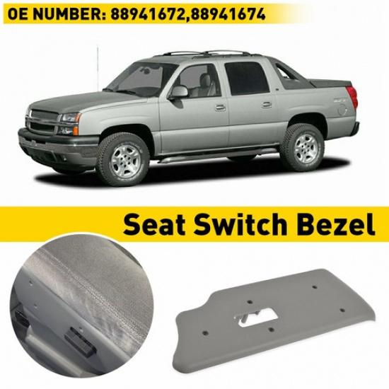 Power Seat Front Bezel Switch Driver Left fits Chevy Side Silverado 03-06 New