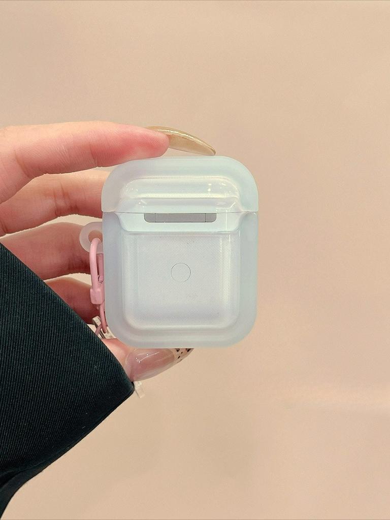 Cute Pink Bow Case for AirPods 4 3 2 1 Pro 2 Pro 3 Protective Wireless Bluetooth Headset Protective Cover Sleeve Accessories