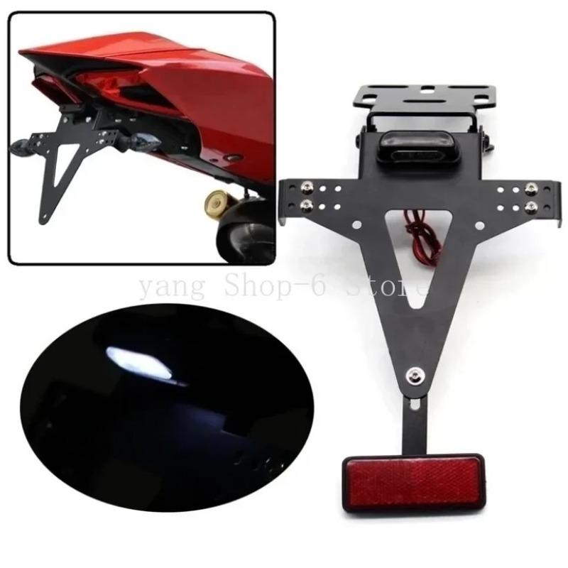 Special Offer Motorcycle Adjustable Angle License Number Plate Frame Holder Bracket for Yamaha Yzf R1 R3 R6 R15 R25 Fz6 Mt-07