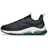 New Non-slip Wear-resistant Shock Absorption Low-Top Running Shoes Men's Black Green 112145502-5