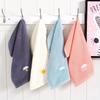 2pcs Combination Weather Pattern Soft Pure Cotton Face Towel Suitable for Daily Bathing Use