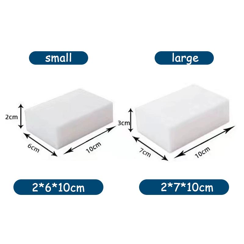 5/50 KS Melaminová houbička Magická houbička Guma Melaminová houbička Čisticí houbičky na kuchyň Koupelna Čisticí nástroje