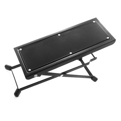 Poggiapiedi per chitarra Pedale per chitarra pieghevole regolabile in altezza in 4 posizioni Poggiapiedi per poggiapiedi nero per chitarrista classico