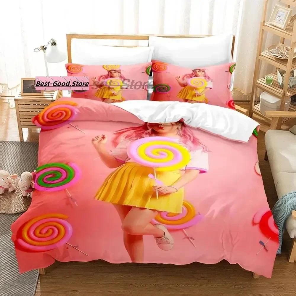 Mis Pastelitos Bedding Set Single Twin Full Queen King Size Bed Set Aldult Kid Bedroom Duvetcover Sets Anime bed sheet set