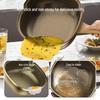 Wutuo 30CM Titanium Non-stick Flat Wok