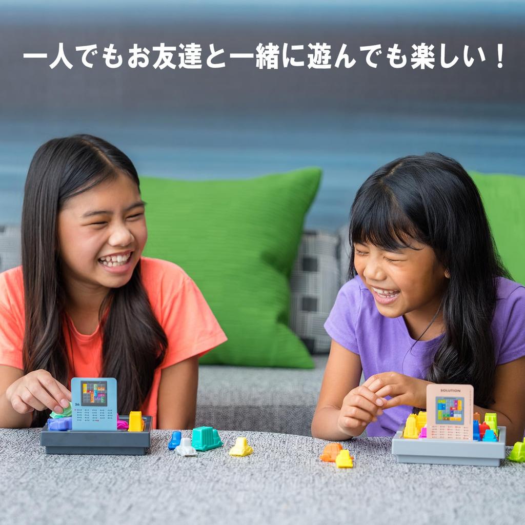 ThinkFun Game Hour Junior Japanese Ages Escape MENSA Develops Tabletop Educational Gift "Rush Edition" 76645, 5+ [Traffic Game, Certified,
