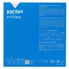 VICTAS Tischtennis Belag Inverted Extra Lightning für Top MAX 020811, Weich, V>11, Spannung, Athleten, Schwarz,
