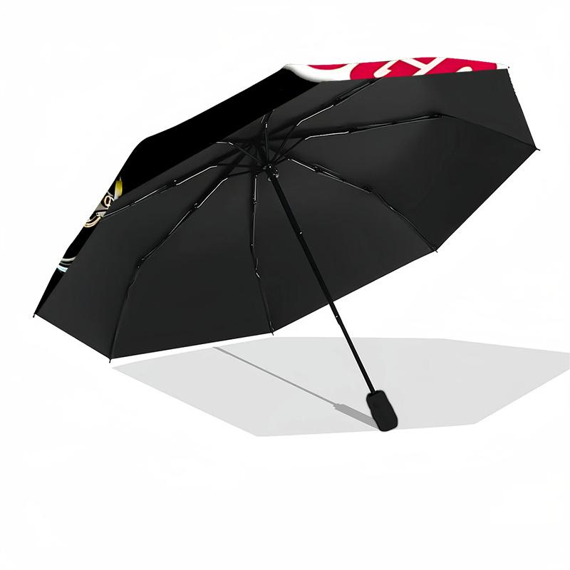 Ride Faster Dream Bigger! Compact Travel Automatic Umbrella Compact 8-Rib Design Lightweight All-Season Use Compact Folding Umbrella