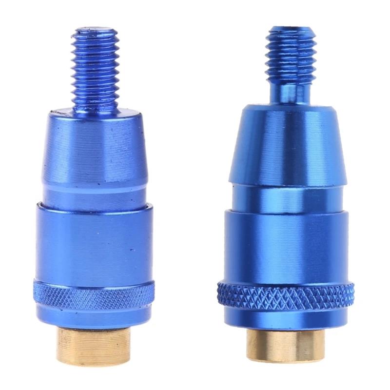 1Pc Fishing Rod Connector 8mm Screws Net for Head Adapter Landing Dip Aluminum Alloy Parts