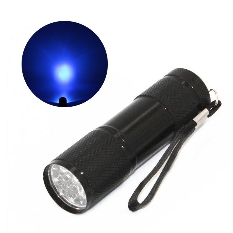 Uv Flashlight Uv Light Flashlight 395Nm Black Light Flashlight Mini Blacklight Torch For Uv Resin Glue Curing Pet Urine Stain